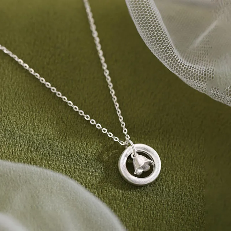 CARAT'S DIARY S999 Fine Silver Necklaces Women's-6
