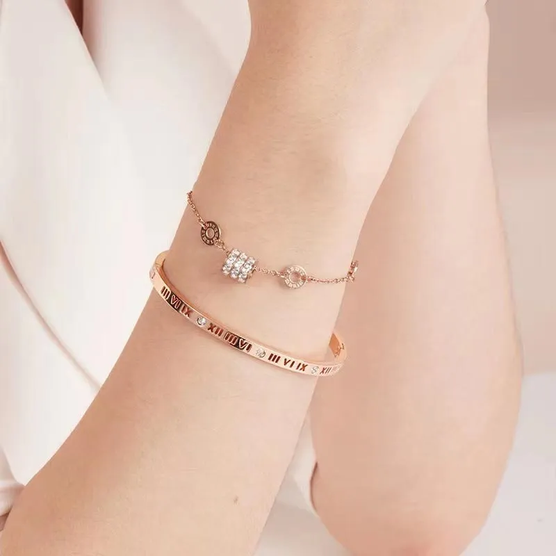 CARAT'S DIARY Alloy Bracelets Women's-3