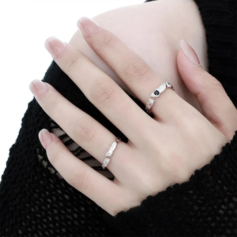 CARAT'S DIARY S925 Silver Rings Unisex-1