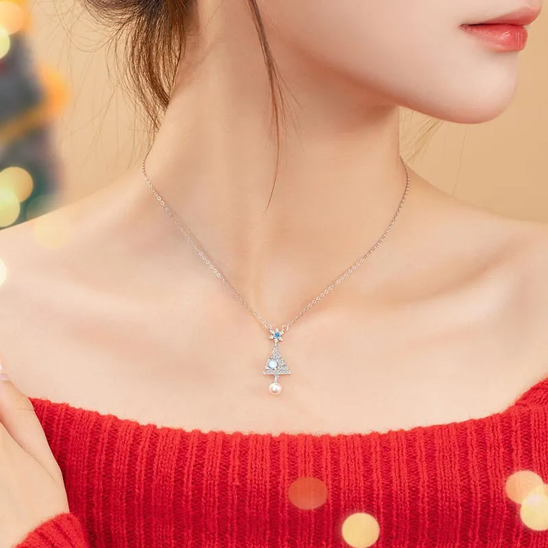CARAT'S DIARY S925 Silver Necklaces Women's-2