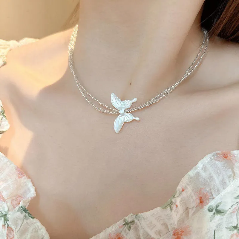 CARAT'S DIARY Shell Necklaces Women's-2