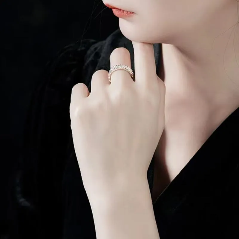CARAT'S DIARY S925 Silver Rings Unisex-13