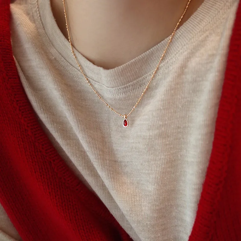 CARAT'S DIARY Colored Glaze Necklaces Unisex-1
