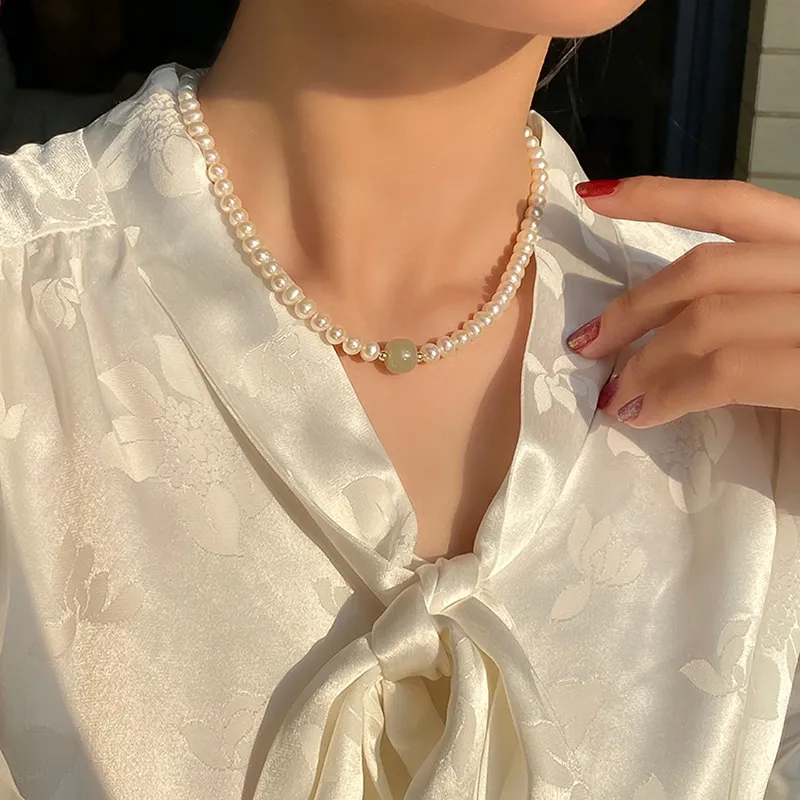 CARAT'S DIARY Pearl Necklaces Unisex-1