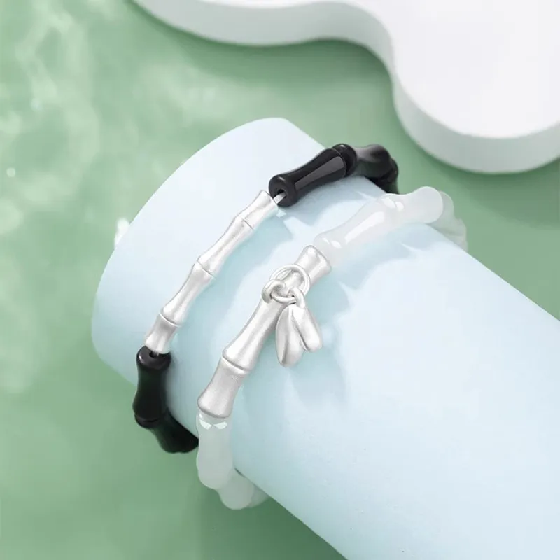 CARAT'S DIARY S990 Sterling Silver Bracelets Unisex-21