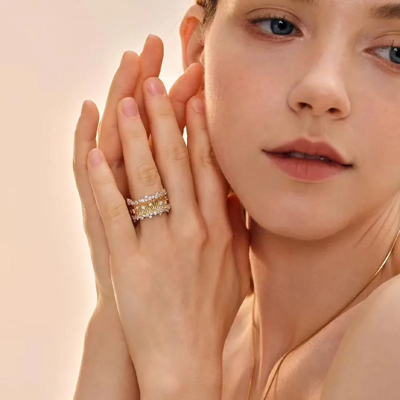 CARAT'S DIARY Alloy Rings Unisex-6