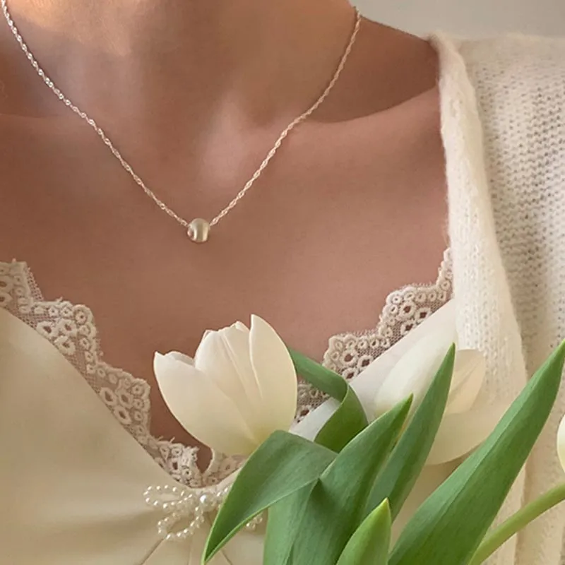 CARAT'S DIARY S925 Silver Necklaces Women's-1