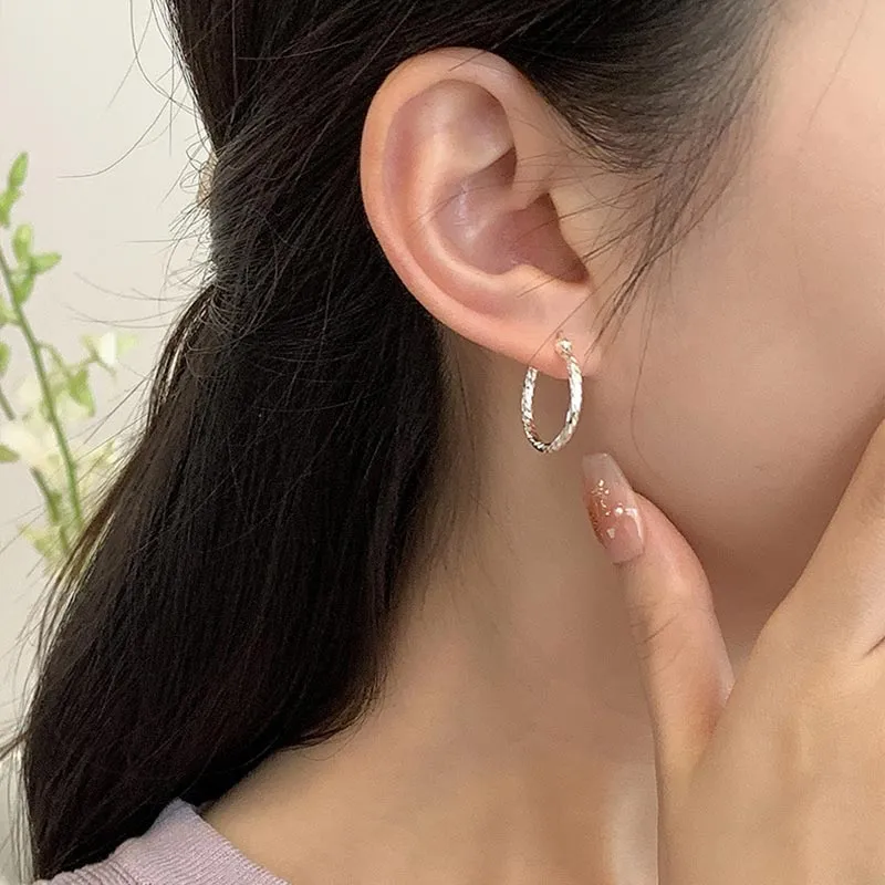 CARAT'S DIARY S925 Silver Earrings Women's-1