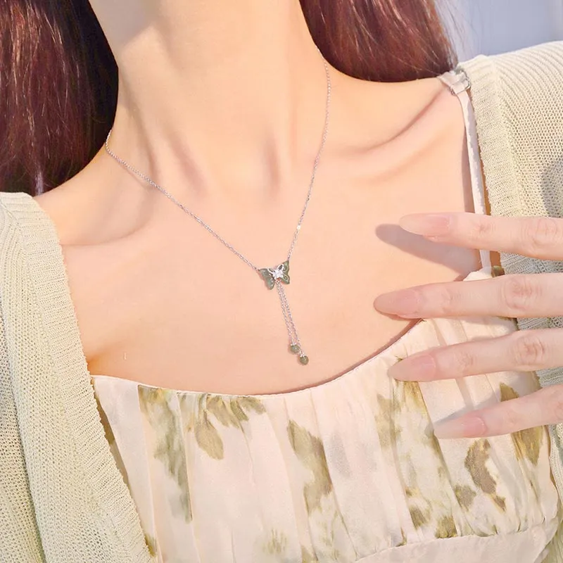 CARAT'S DIARY S925 Silver Necklaces Women's-2