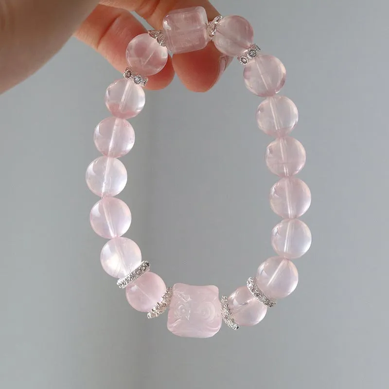 CARAT'S DIARY Crystal Bracelets Women's-5
