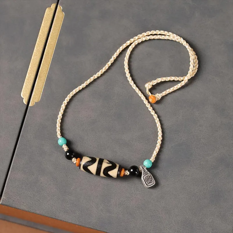 CARAT'S DIARY Obsidian Necklaces Unisex-4