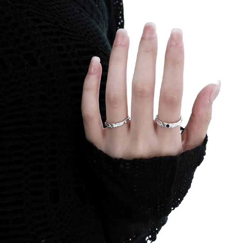 CARAT'S DIARY S925 Silver Rings Unisex-4