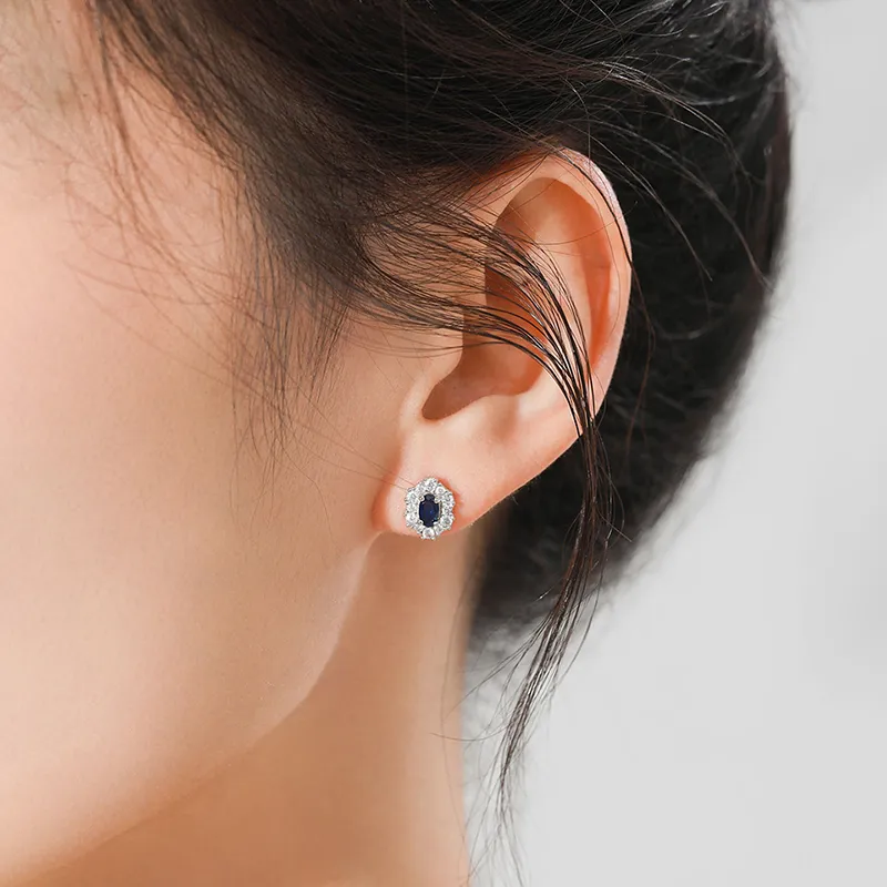 CARAT'S DIARY S925 Silver Stud Earrings Unisex-1