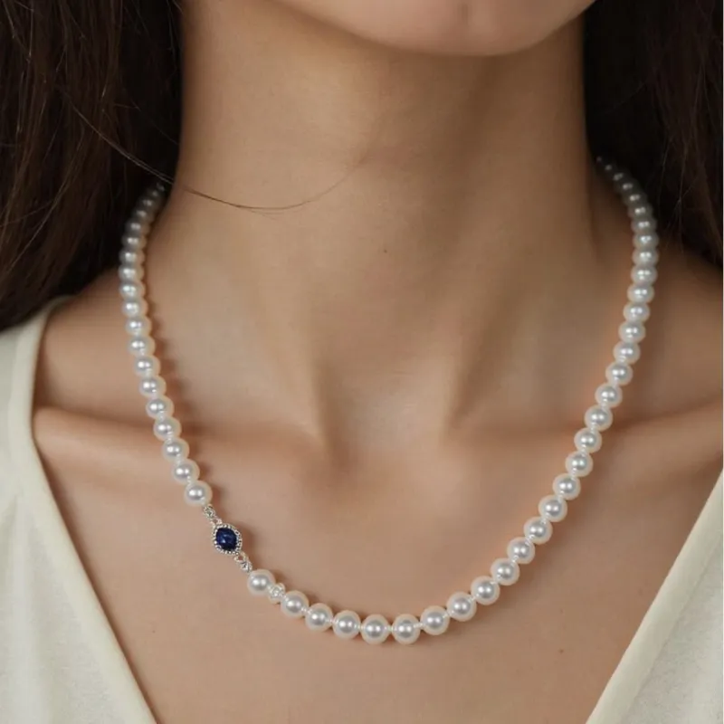 CARAT'S DIARY Faux Pearl Necklaces Unisex-2