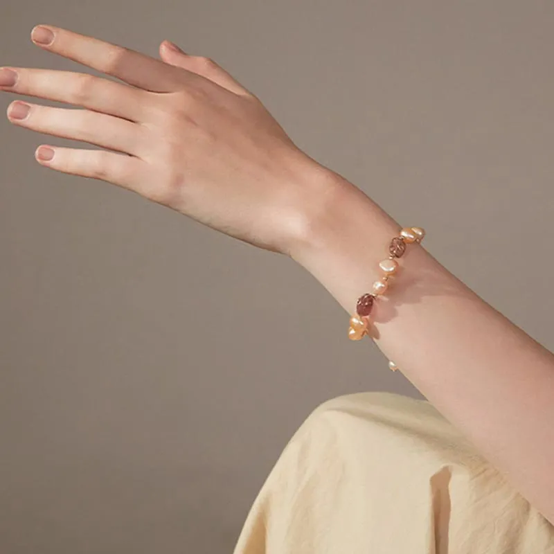CARAT'S DIARY Freshwater Pearl Bracelets Women's-4
