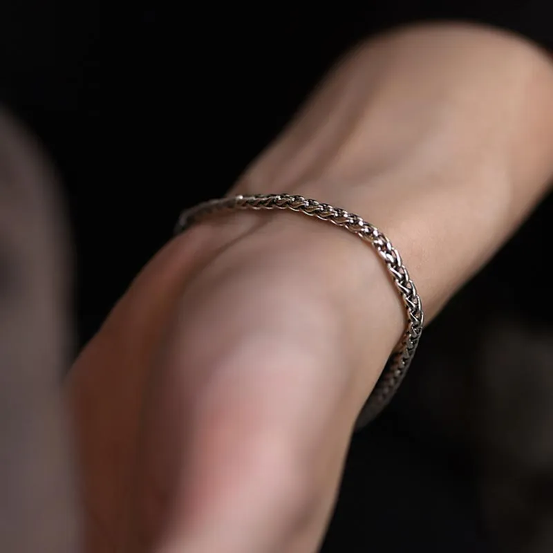 CARAT'S DIARY S925 Silver Bracelets Unisex-2