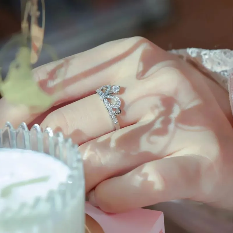 CARAT'S DIARY Alloy Rings Women's-2