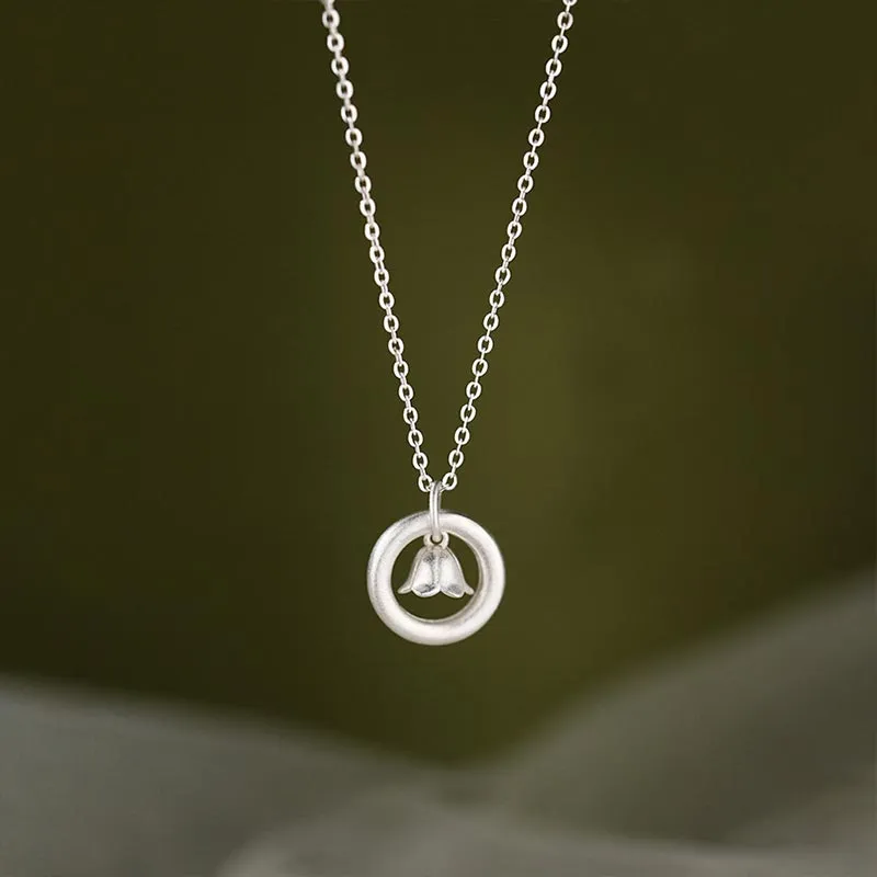 CARAT'S DIARY S999 Fine Silver Necklaces Women's-5