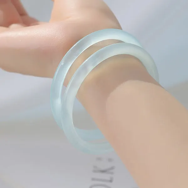 CARAT'S DIARY Jade Bangles Women's-7