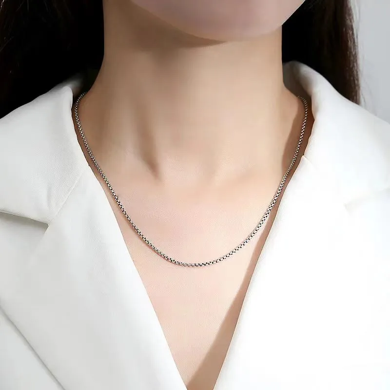 CARAT'S DIARY Alloy Collarbone Chain Necklace Unisex-1