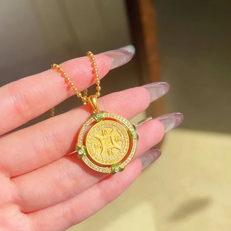 CARAT'S DIARY Enamel Necklaces Women's-4