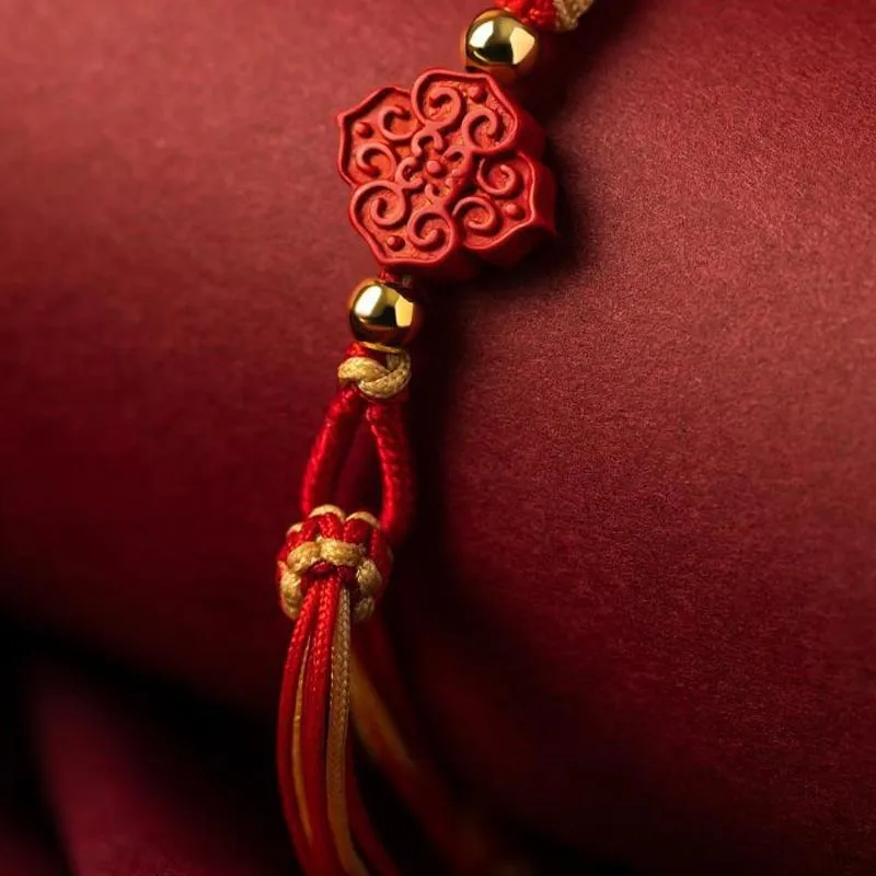 CARAT'S DIARY Imitation Cinnabar Bracelets Women's-5