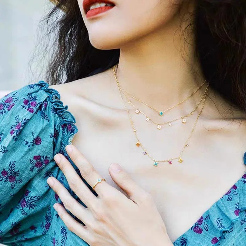 CARAT'S DIARY Alloy Necklaces Women's-1