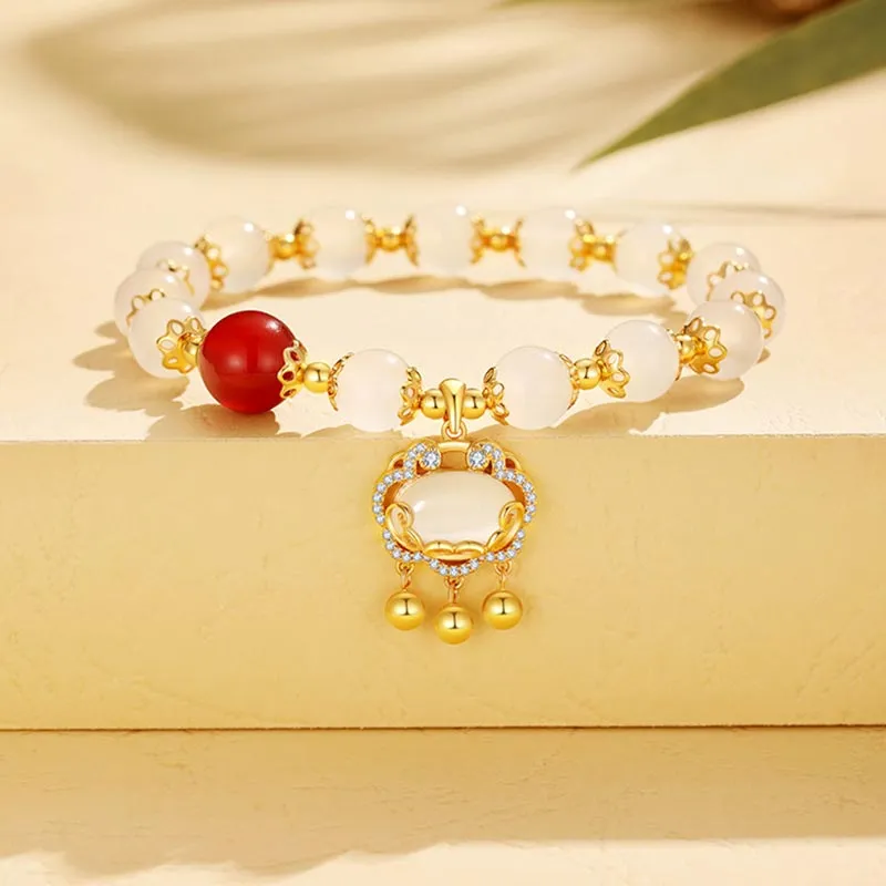 CARAT'S DIARY Chalcedony Bracelets Women's-5