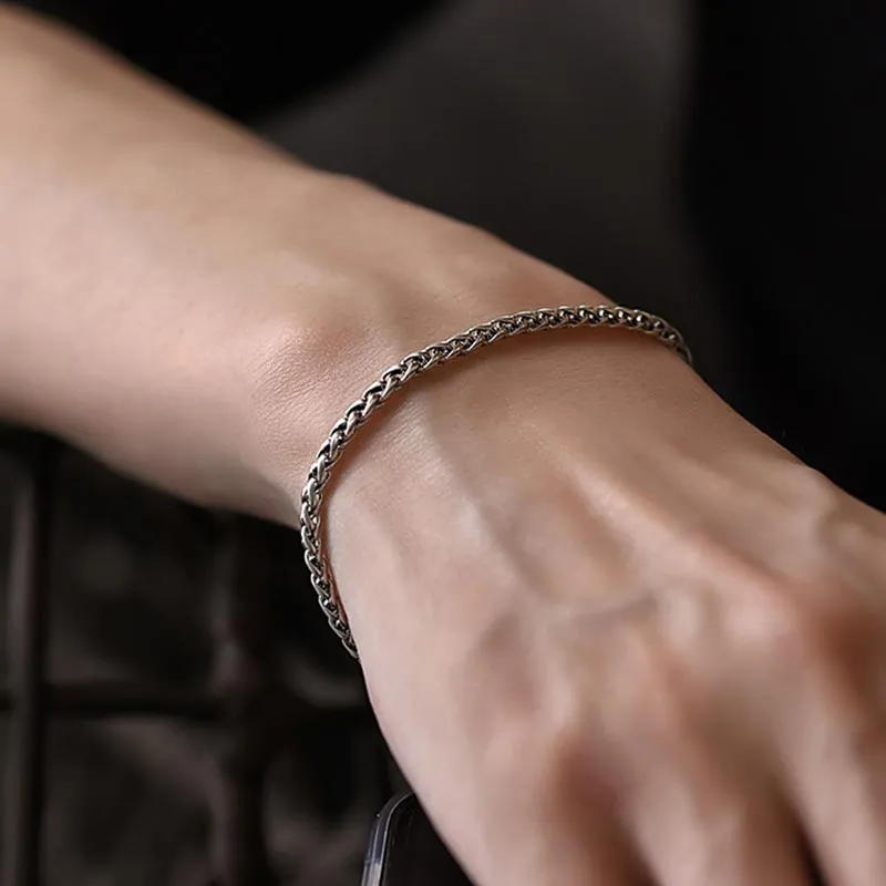 CARAT'S DIARY S925 Silver Bracelets Unisex-9