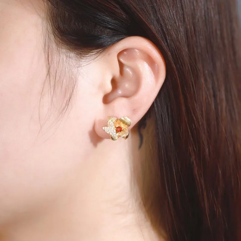 CARAT'S DIARY S925 Silver Earrings Women's-1