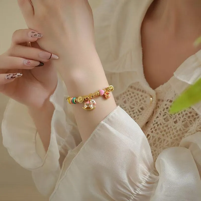 CARAT'S DIARY Glue Drip Bracelets Women's-1