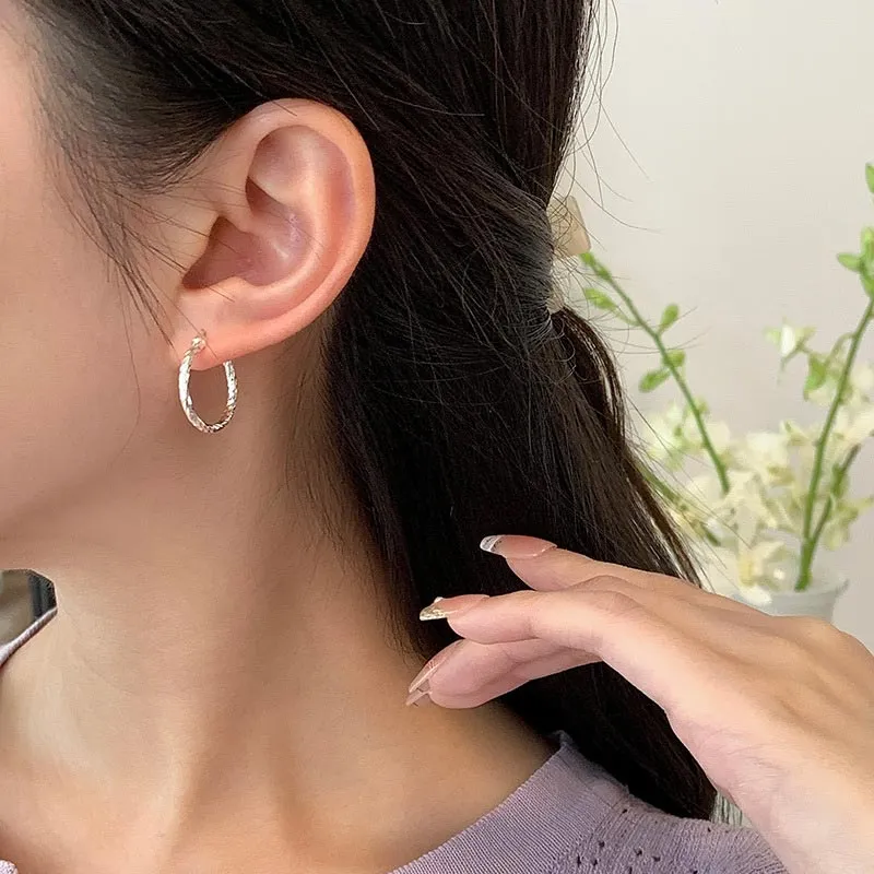 CARAT'S DIARY S925 Silver Earrings Women's-2