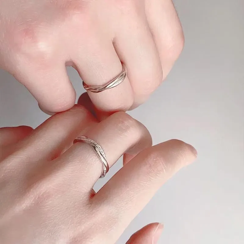 CARAT'S DIARY S925 Silver Rings Unisex-2
