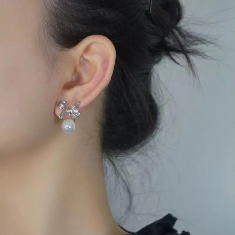 CARAT'S DIARY Faux Pearl Earrings Women's-3