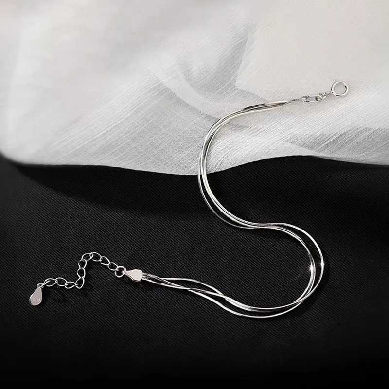 CARAT'S DIARY S925 Silver Bracelets Unisex-6