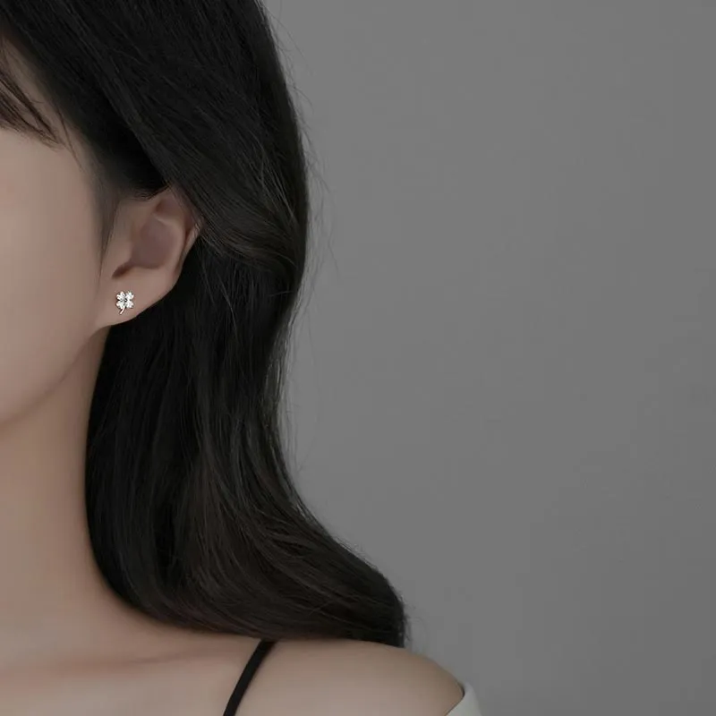 CARAT'S DIARY S925 Silver Stud Earrings Women's-2
