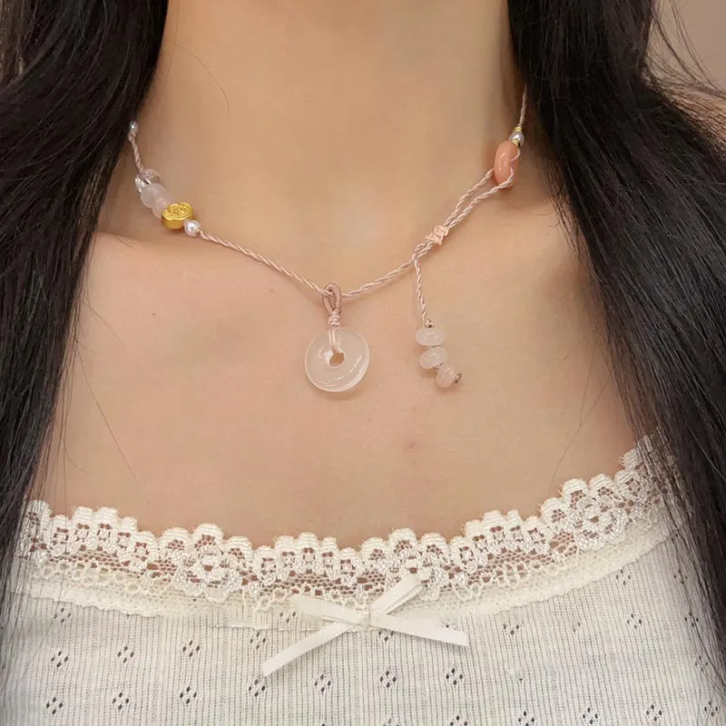 CARAT'S DIARY Colored Glaze Necklaces Women's-2