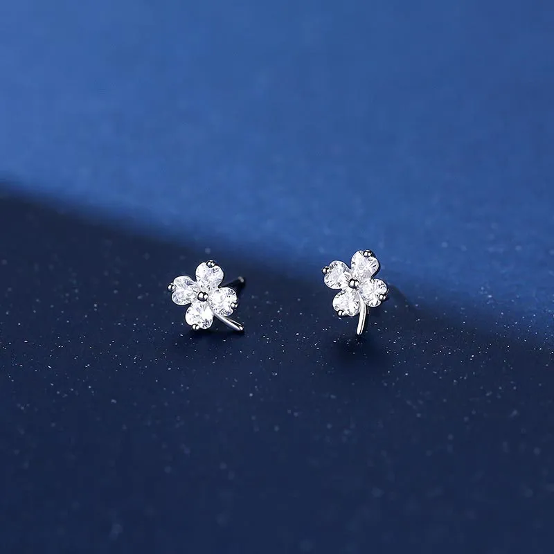CARAT'S DIARY S925 Silver Stud Earrings Women's-3