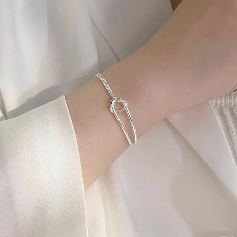 CARAT'S DIARY S925 Silver Bracelets Unisex-1
