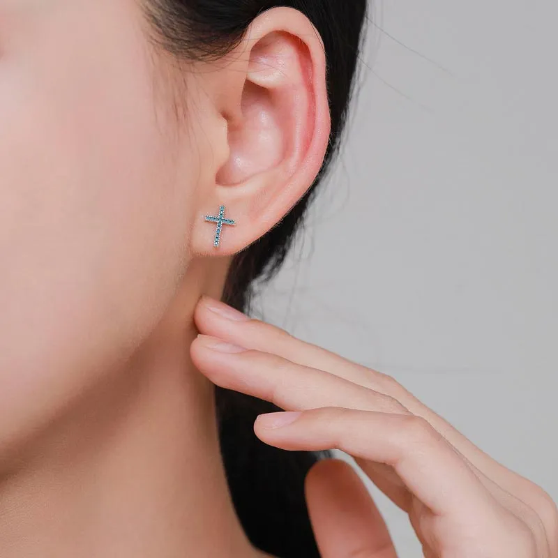 CARAT'S DIARY Colored Glaze Stud Earrings Women's-3