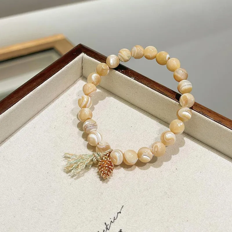 CARAT'S DIARY Spool Shell Bracelets Women's-5