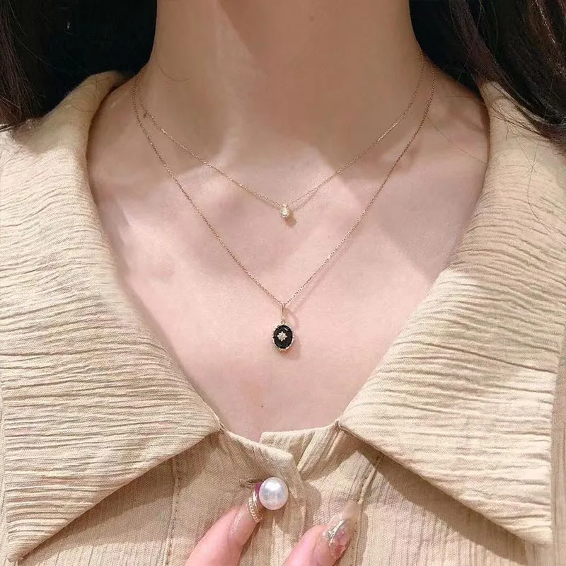 CARAT'S DIARY Agate Necklaces Women's-1