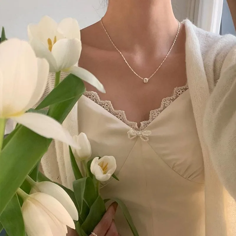 CARAT'S DIARY S925 Silver Necklaces Women's-7