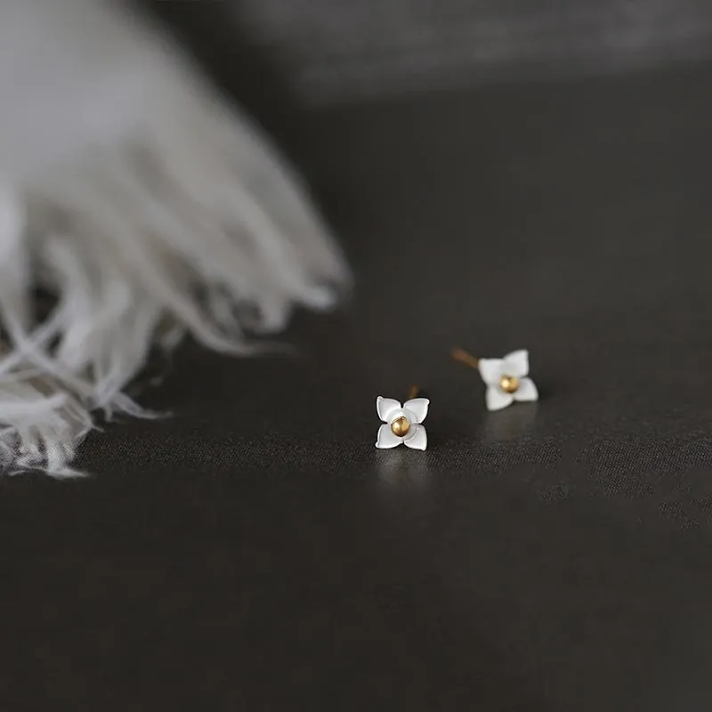 CARAT'S DIARY Alloy Stud Earrings Women's-5