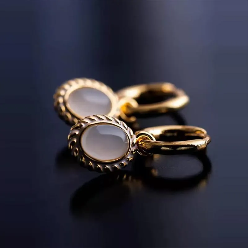 CARAT'S DIARY Alloy Earrings Women's-3