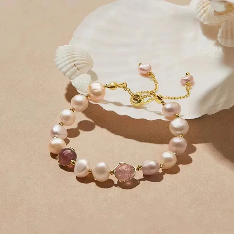 CARAT'S DIARY Freshwater Pearl Bracelets Women's-3