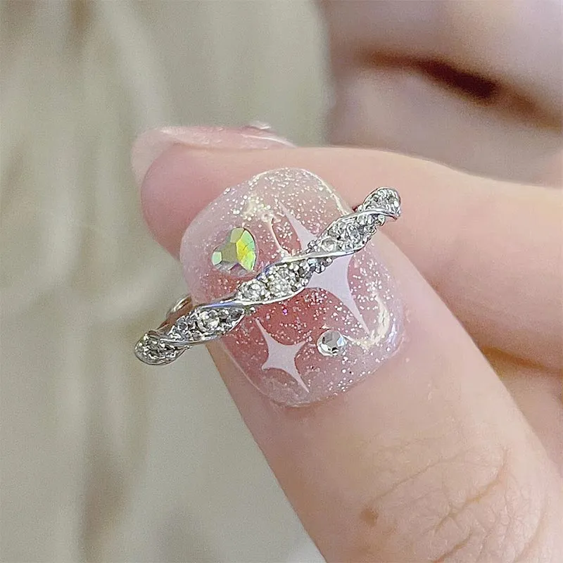 CARAT'S DIARY Alloy Rings Women's-4