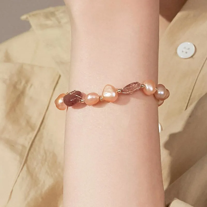 CARAT'S DIARY Freshwater Pearl Bracelets Women's-2