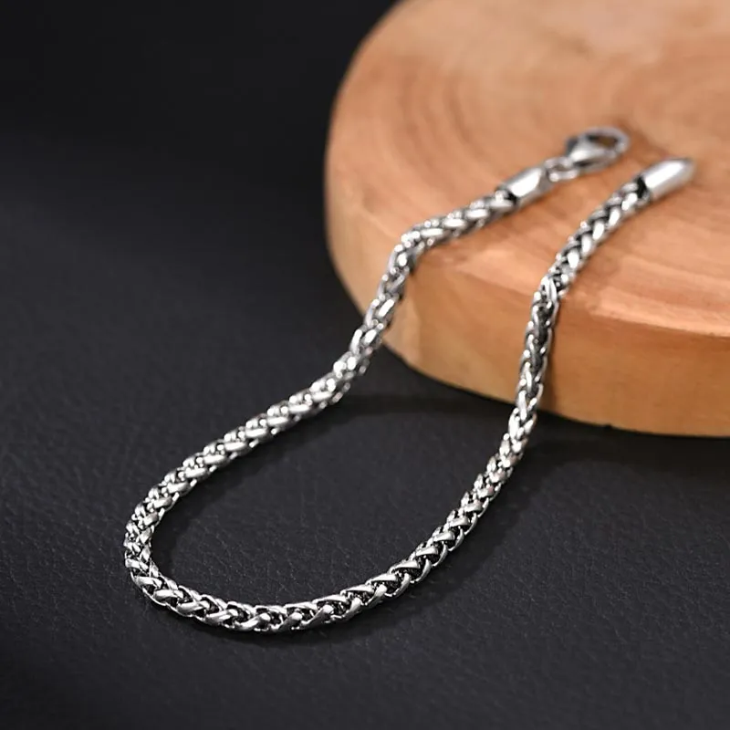 CARAT'S DIARY S925 Silver Bracelets Unisex-12