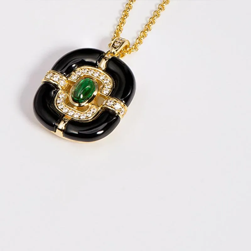 CARAT'S DIARY Agate Necklaces Women's-4